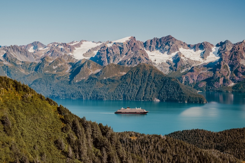 Explora Journeys luxury cruise ship Alaska